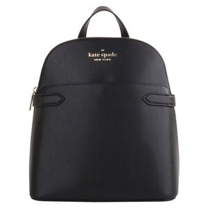 NWT Kate Spade Black Staci Medium Dome Backpack